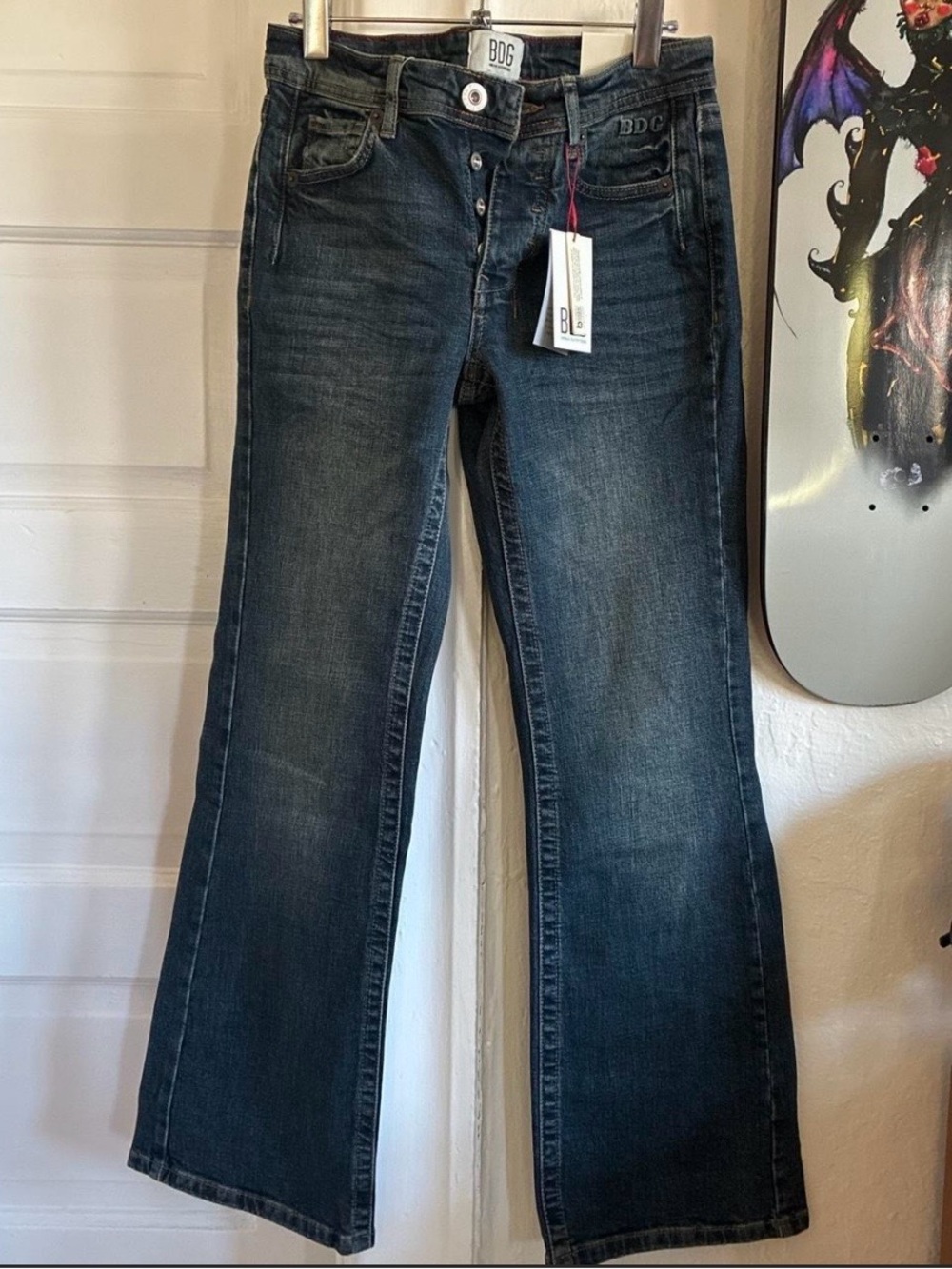 BDG Dark Blue Flare Jeans